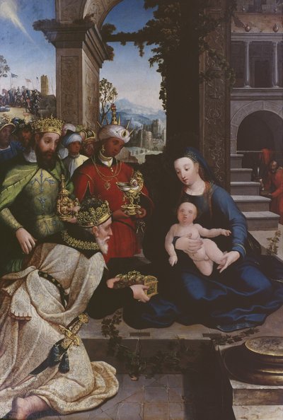 Adorazione dei Magi, c.1500 da Flemish School