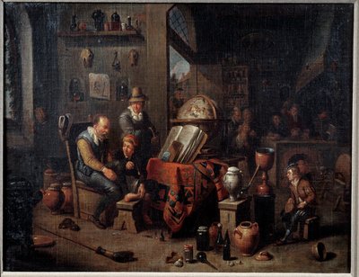 Un farmacista da Flemish School