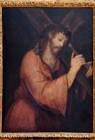 Cristo e la Croce da Flemish School