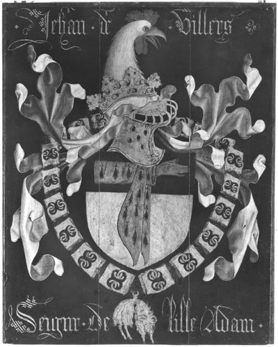 Stemma di Jehan de Villers (m.1439), Signore di Lille Adam, 3° Capitolo dell