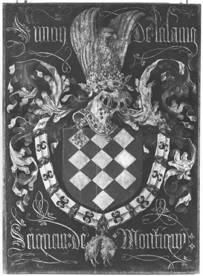 Stemma di Simon de Lalaing (1405-76) Signore di Montigny, 1° Capitolo dell