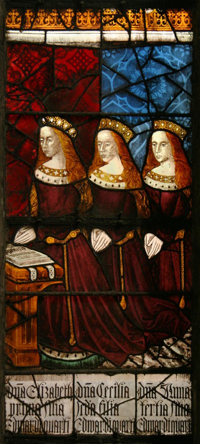 Figlie del re Edoardo IV, c.1480 da Flemish School