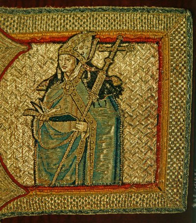Dettaglio di una pianeta, inizio XVI secolo (tessuto) da Flemish School