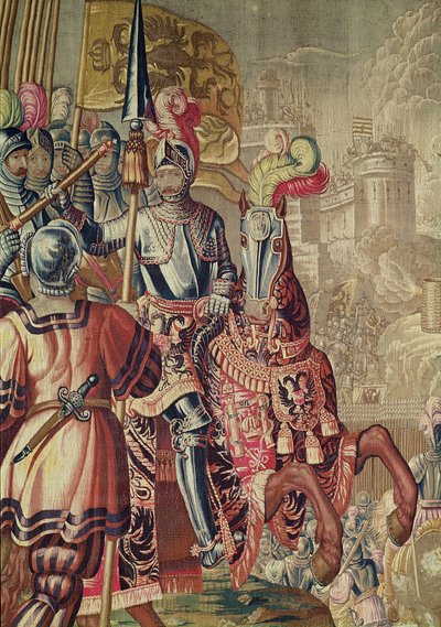 (dettaglio) Carlo V da Flemish School