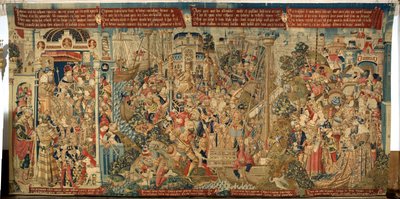 Il rapimento di Elena da Flemish School