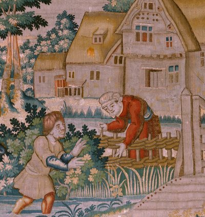 Battito di mani. Atelier di Oudenaarde. 17° secolo. da Flemish School