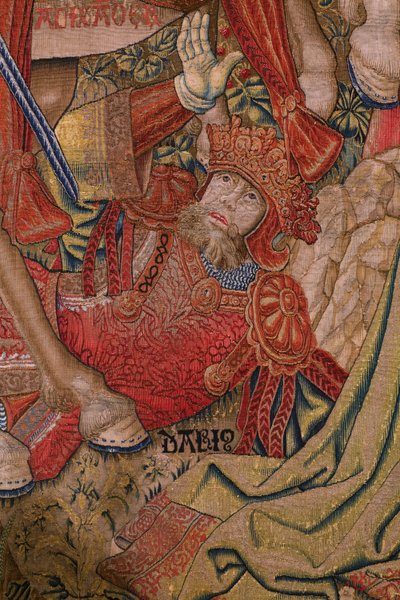 Serie Moralità: La virtù degli onori. Ca 1520. (dettaglio) da Flemish School