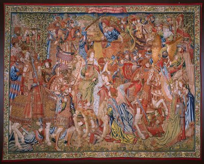 La virtù degli onori (dalla serie Moralità) da Flemish School