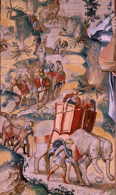 Arazzo fiammingo. Serie La Storia di Annibale. L