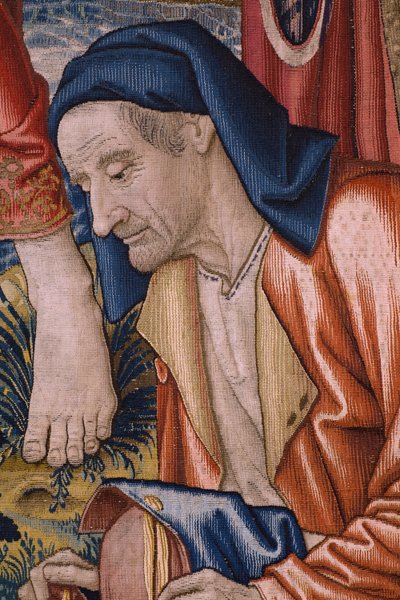 Serie La storia di San Giovanni Battista: Il battesimo di Cristo da Flemish School