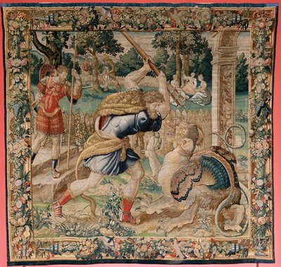 Ercole nel Giardino delle Esperidi (dalla serie Le Fatiche di Ercole) da Flemish School