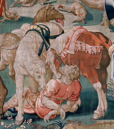 Serie Le fatiche di Ercole: I cavalli di Diomede da Flemish School