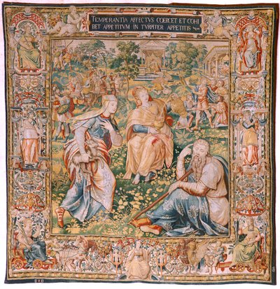 Temperanza (La Templanza) da Flemish School