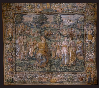 Serie: La storia di Abramo. La vocazione di Abramo da Flemish School