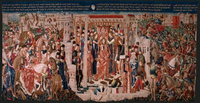 Tarquinius Priscus (dalla serie Storia romana?) da Flemish School