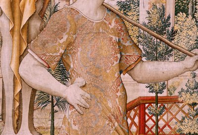 Vertumno trasformato in agricoltore (dalla serie Vertumno e Pomona) da Flemish School