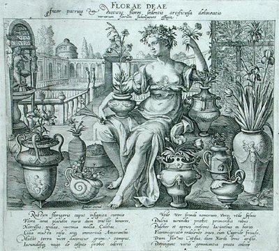 Flora (incisione) da Flemish School