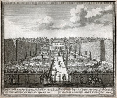 Giardino francese da Flemish School