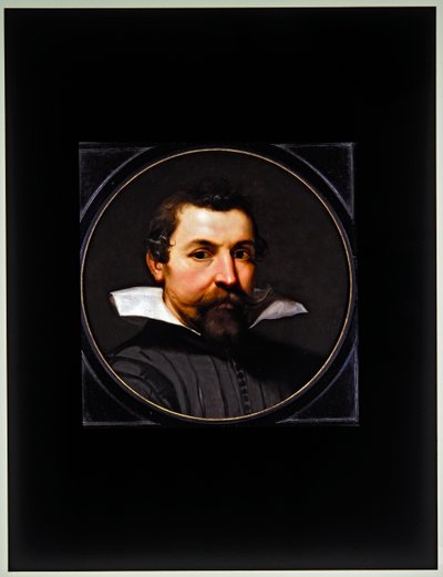 Testa di uomo da Flemish School