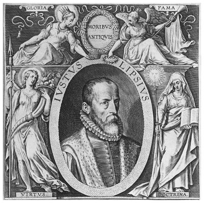 Justus Lipsius - Incisione da Flemish School