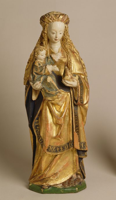 Madonna con Bambino, Scuola di Mechelen, c.1500 da Flemish School