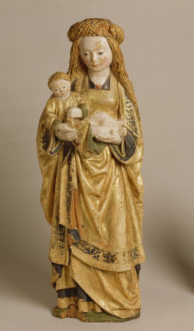 Madonna con Bambino, Scuola di Mechelen, c.1500 da Flemish School