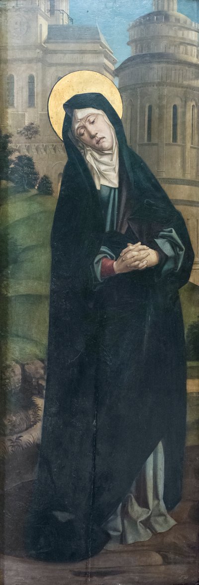 Madonna dei dolori, pittore fiammingo napoletano attivo a cavallo del XVI secolo da Flemish School