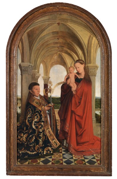 Madonna con Petrus Wijts da Flemish School