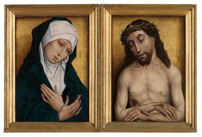 Mater Dolorosa e Uomo dei Dolori da Flemish School