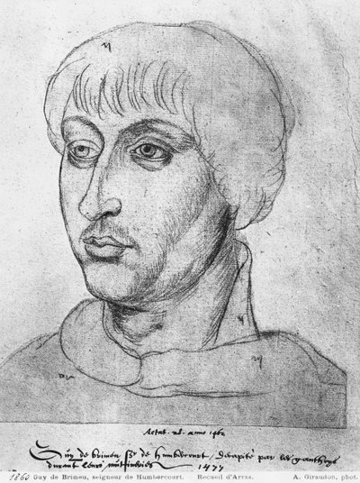 Ms 266 fol.214 Guy de Brimeu, Signore di Humbercourt, da 