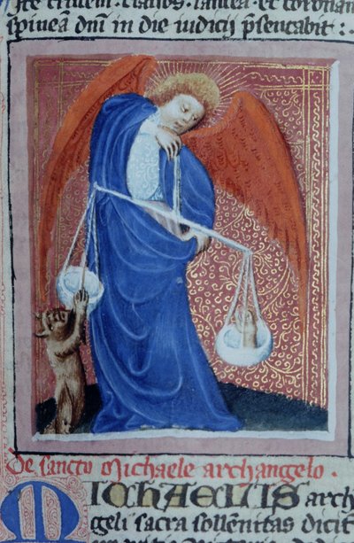 Pagina dalla Legenda Aurea, Bruges, c.1400-10 da Flemish School