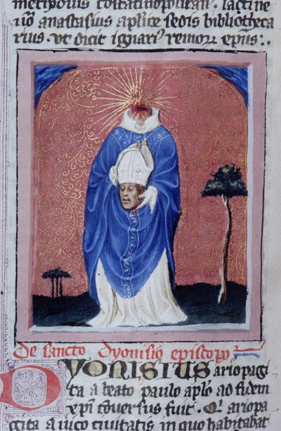 Pagina dalla Legenda Aurea, Bruges, c.1400-10 da Flemish School