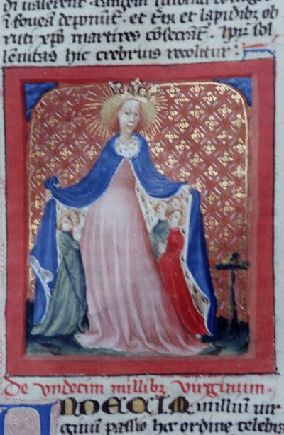 Pagina dalla Legenda Aurea, Bruges, c.1400-10 da Flemish School