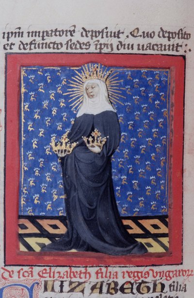 Pagina dalla Legenda Aurea, Bruges, c.1400-10 da Flemish School