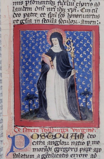 Pagina dalla Legenda Aurea, Bruges, c.1400-10 da Flemish School