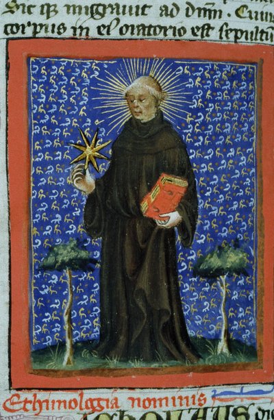 Pagina dalla Legenda Aurea, Bruges, c.1400-10 da Flemish School
