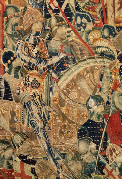 Museo parrocchiale di arazzi di Pastrana. Arazzo fiammingo. L