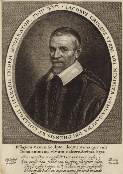Ritratto di Jacob Crucius da Flemish School