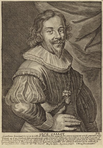 Ritratto di Jacques Callot da Flemish School