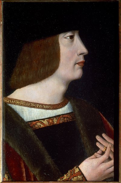 Ritratto di Filiberto II di Savoia detto il Bello da Flemish School