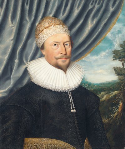Ritratto di Sir Giles Allington, c.1620 da Flemish School