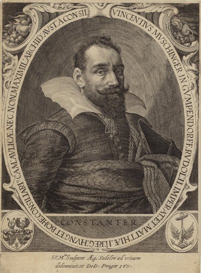 Ritratto di Vincent Muschinger von Gumpendorff da Flemish School