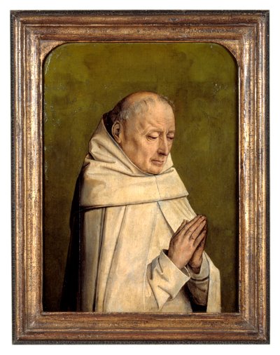 Ritratto di un monaco da Flemish School