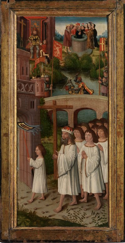 Scene dalla Leggenda della Santa Croce da Flemish School