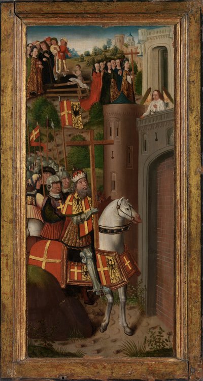 Scene dalla Leggenda della Santa Croce da Flemish School
