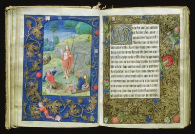La Resurrezione, miniatura dal Libro delle Preghiere di Stafford da Flemish School