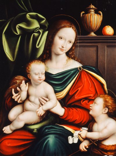 La Vergine e il Bambino da Flemish School