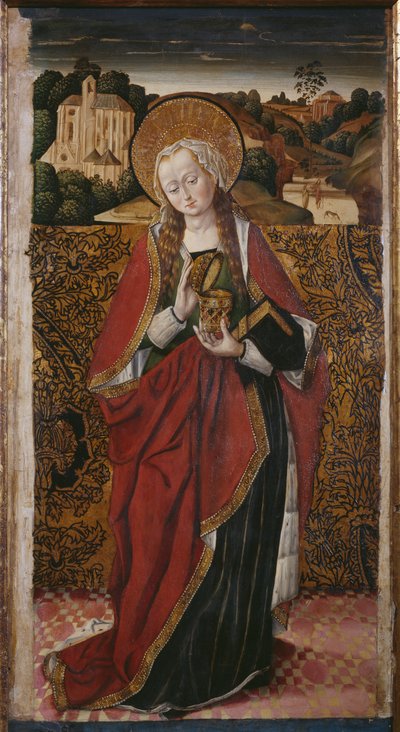 Trittico, Santa Maria Maddalena, pannello destro da Flemish School