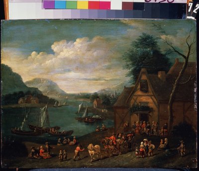 Una taverna sul mare da Flemish School