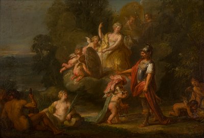 Venere che dà le armi ad Enea, c.1400-1699 da Flemish School